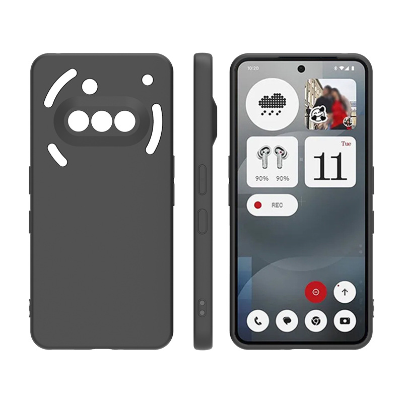 검은 매트 실리콘 케이스 아무것도 전화 3A 프로 2A - Phone Cases Nothing 3A 리뷰 및 가격