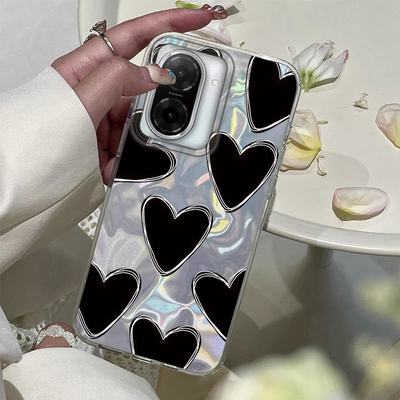 패션 로맨틱 러브 하트 폰 케이스 (레드미 노트 14  - Phone Cases Redmi 리뷰 및 가격