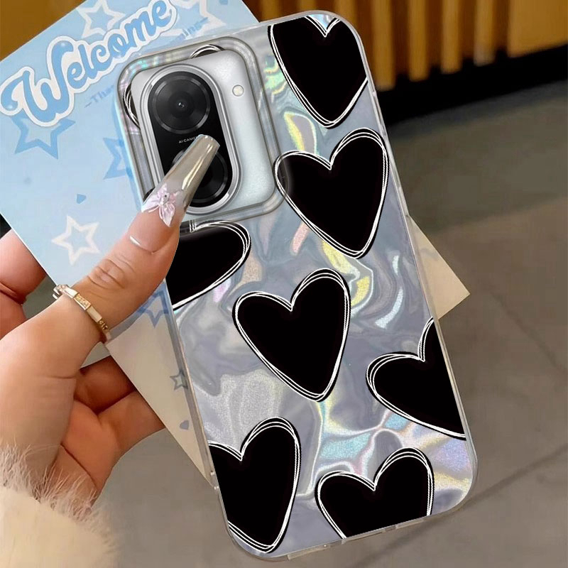 패션 로맨틱 러브 하트 폰 케이스 (레드미 노트 14  - Phone Cases Redmi 리뷰 및 가격