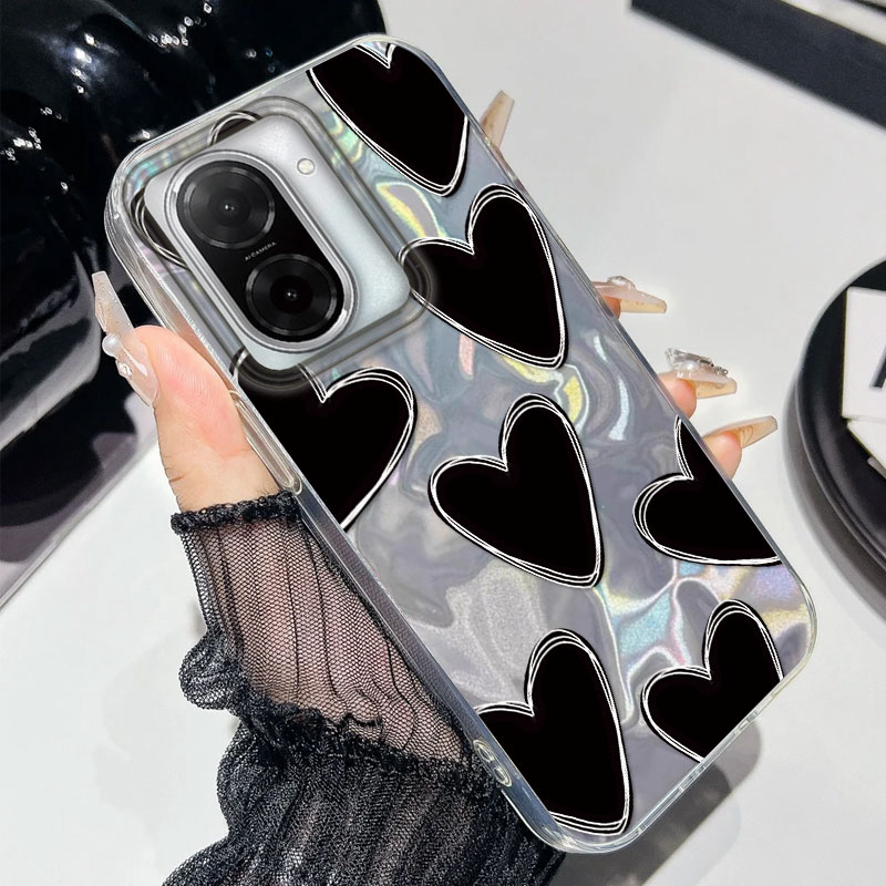 패션 로맨틱 러브 하트 폰 케이스 (레드미 노트 14  - Phone Cases Redmi 리뷰 및 가격