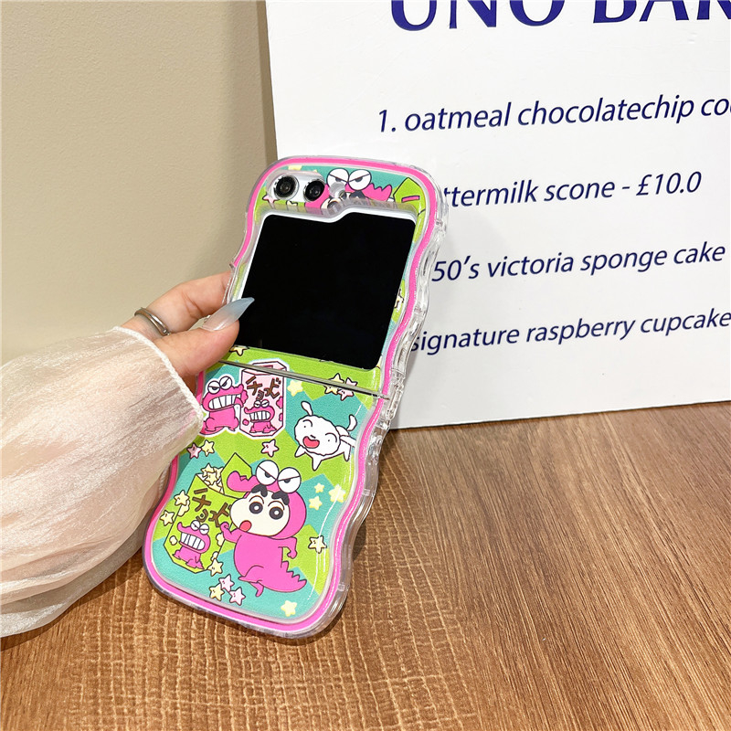 귀여운 일본 애니메이션 크레용신짱 삼성 갤럭시 Z 플립 - Phone Cases Japan 리뷰 및 가격
